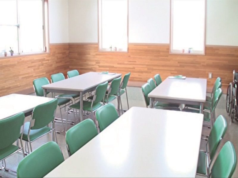 よしかわ聖地霊園グリーンピアの会食施設