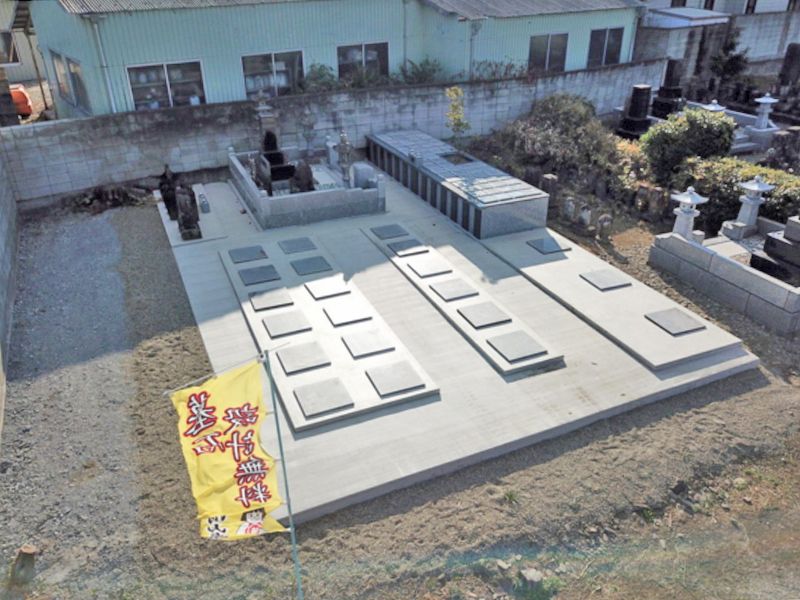 上大塚共同墓地　樹木葬