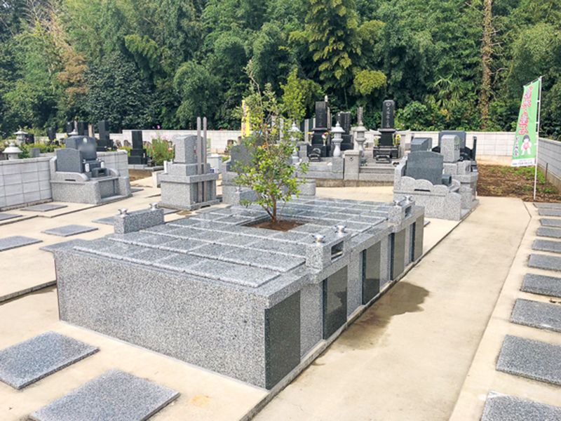 川越市下広谷共同墓地　樹木葬