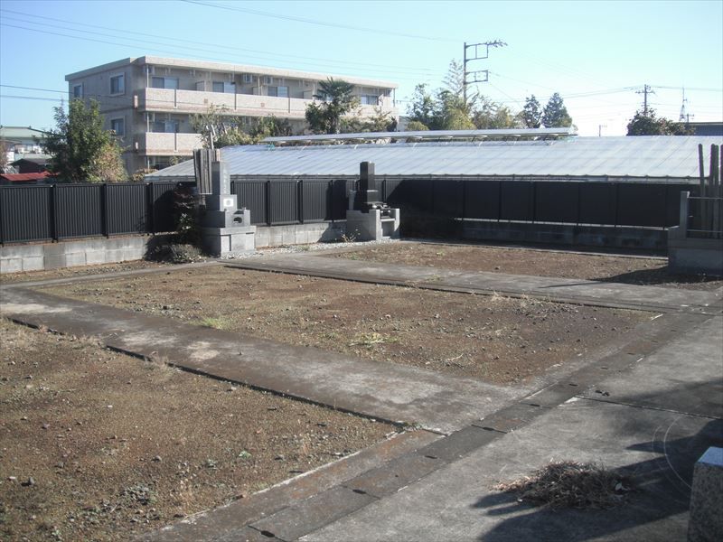 常在寺　一般墓所風景