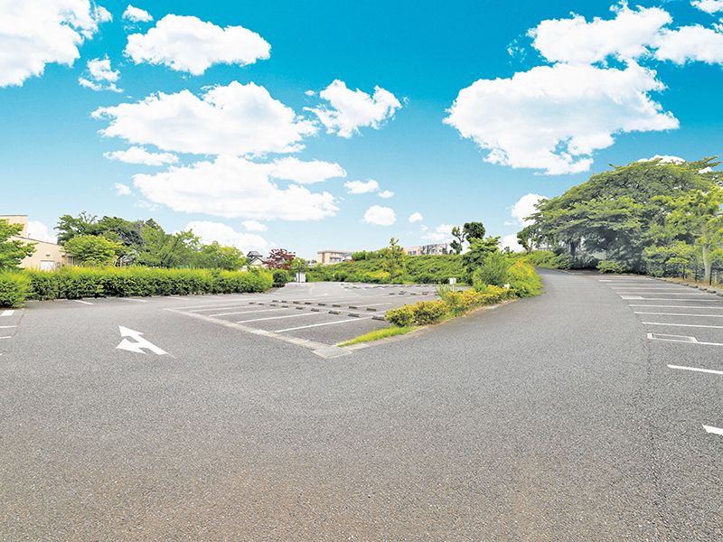 安心の大型駐車場