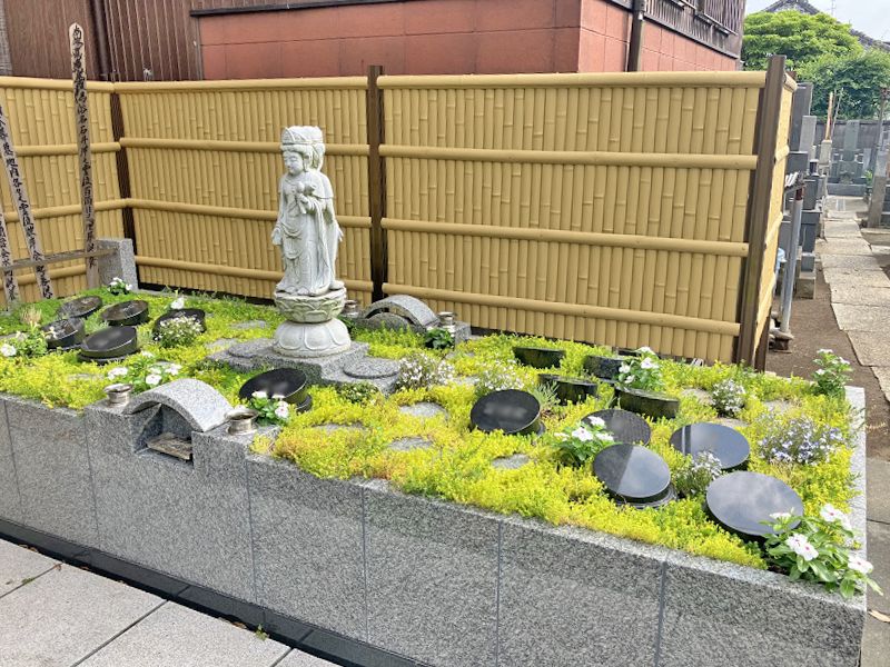 上聖寺 「ロイヤル谷中えにし樹木葬墓地」