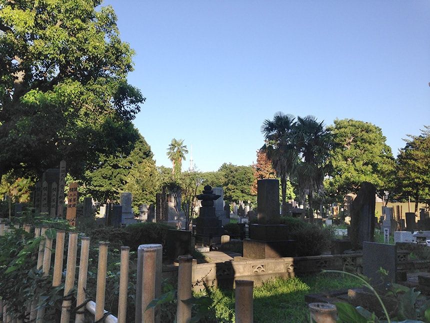 谷中霊園10