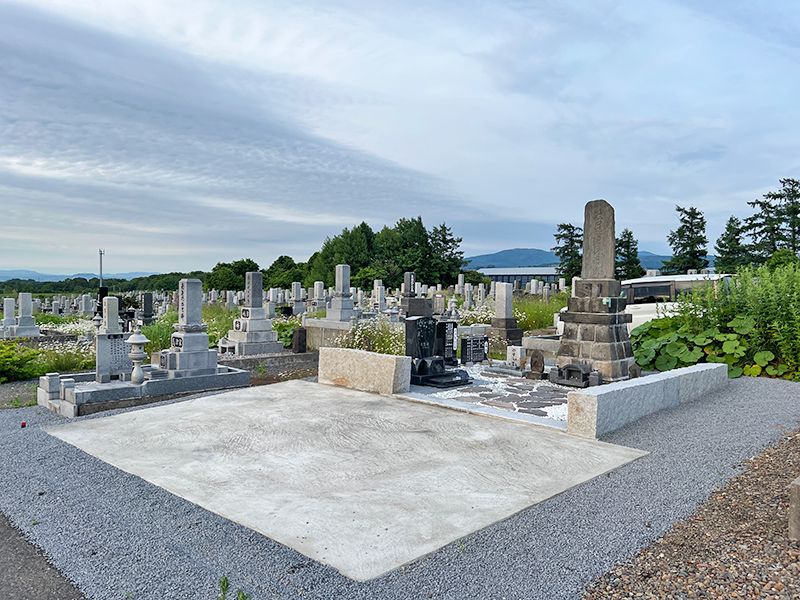 滝川市営　江部乙墓地