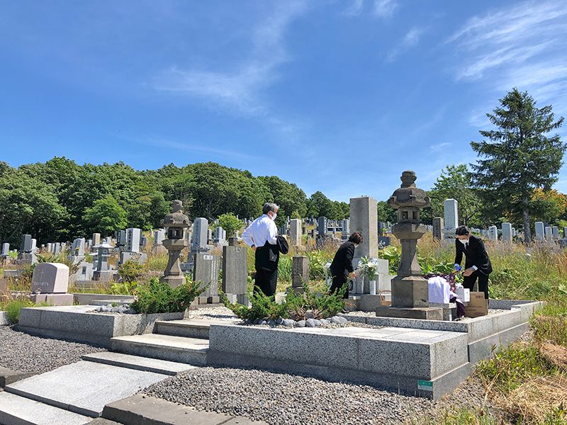 滝川市営　空知太墓地