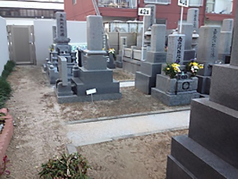 専光寺墓苑の区画