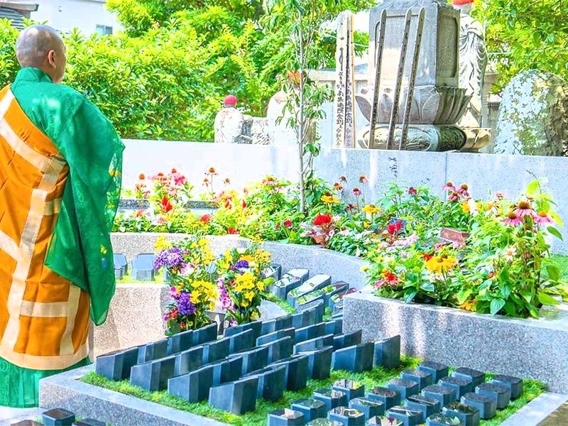 寺院が責任をもって菩提をご供養いたします