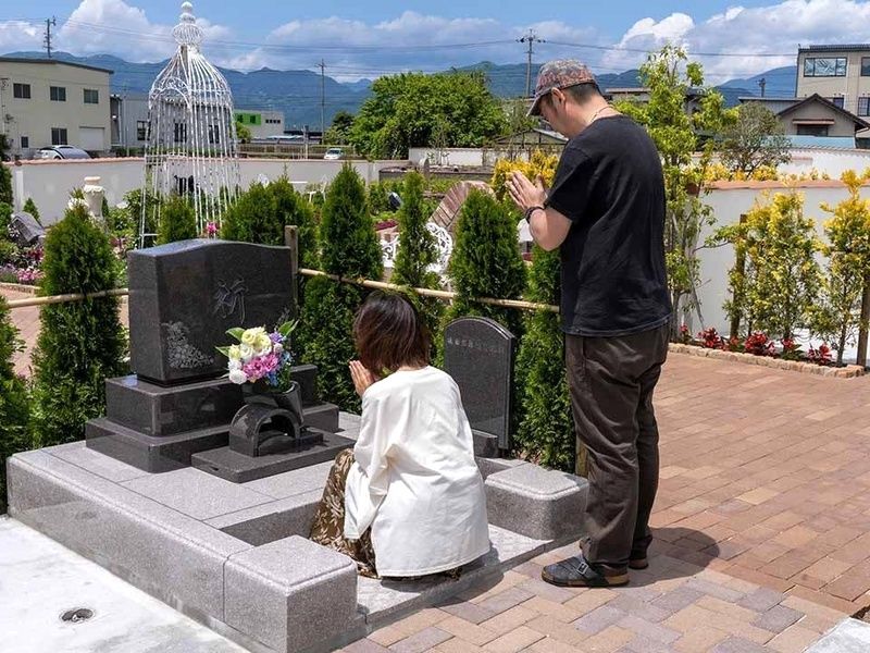 一般墓区画（写真は従来スタイルエリア）